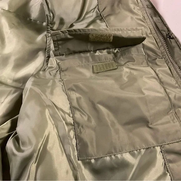 Goodfellow & Co Olive Green Puffer Vest - Picture 9 of 11